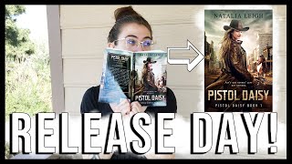 RELEASE DAY VLOG 🌼 A realistic book release vlog | Natalia Leigh