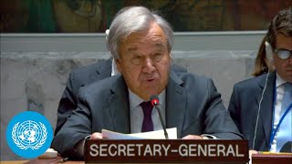 Ukraine: UN Chief Emphasizes Peace and Multilateralism: Security Council Briefing | United Nations