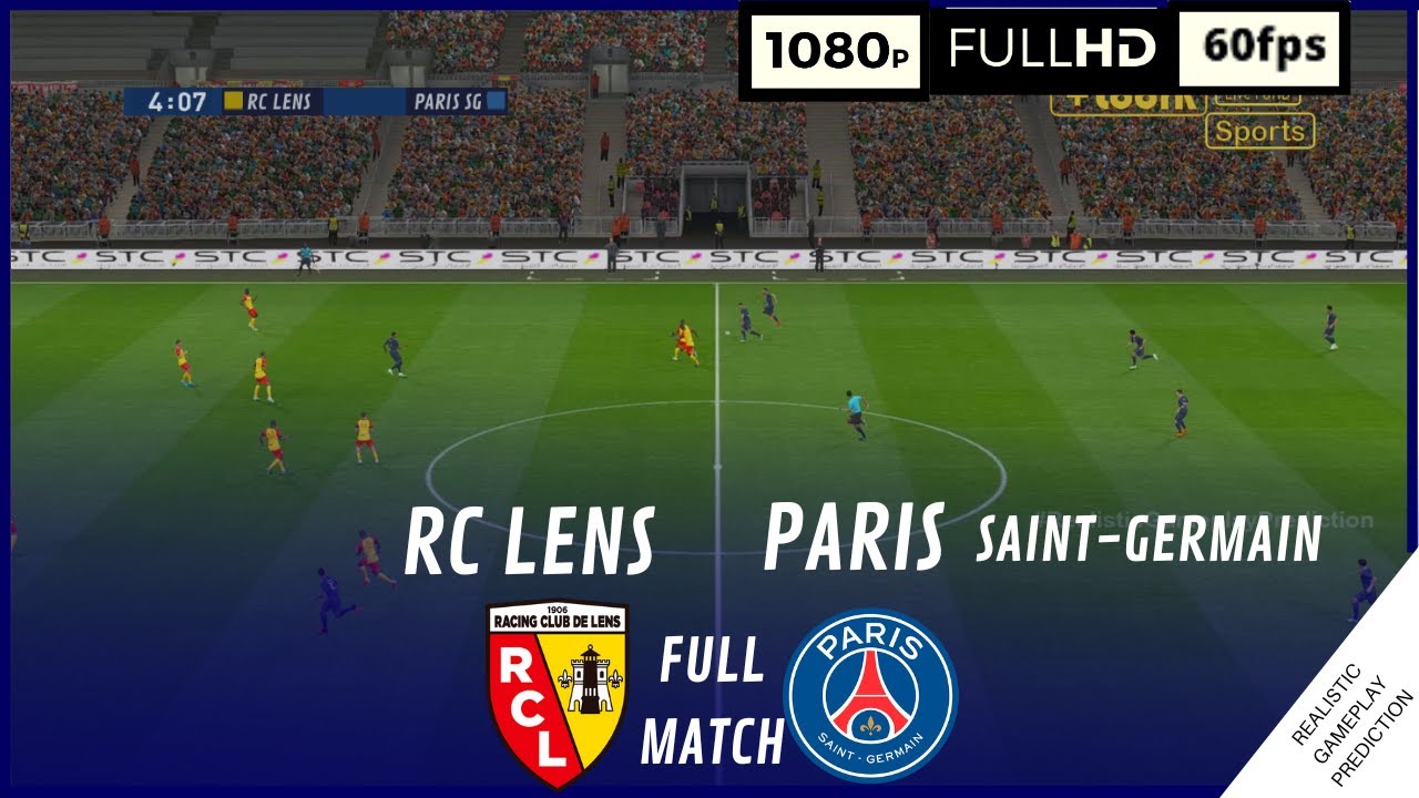 RC LENS Vs. PARIS SAINT GERMAIN • Full Match - Jan. 01 ...