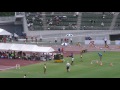 20160801岡山インターハイ女子200m予選2組