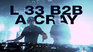 Blackout vs Eatbrain: L 33 b2b A-Cray (ft. Multiplex)