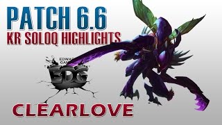 EDG ClearLove - Kha'Zix Jungle - KR SoloQ Highlights