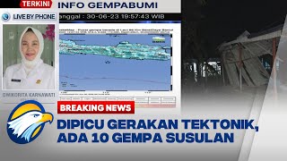 BREAKING NEWS - BMKG: Guncangan Gempa Magnitudo 6,4 di Bantul Sampai Pacitan