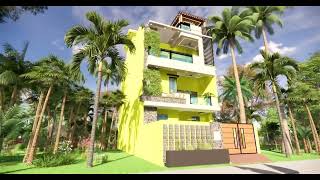 25x40  | RCR Creations | modern house design | beautiful villa | #viral  homes| #shorts  | 5bhk