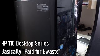 HP 110 Desktop Tower, Upgrade options?