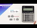 casio【how to use calculator tax calculations】