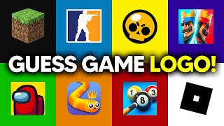 Guess The Game Logo in 3 Seconds! | 100 Famous Logos | Logo Quiz