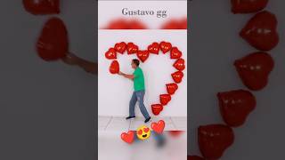 💖 Valentine’s Day Decorations 💖 HOW TO MAKE A BALLOON HEART 💖  February 14 💖 Gustavo GG