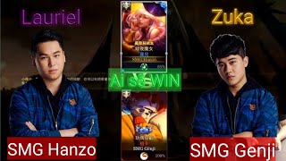 SMG Hanzo-Lauriel VS Zuka- SMG Genji Ai sẽ Win - GÓC GAMING TV