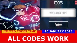 *ALL CODES WORK* [TIME WRAITHS💀]⚡FLASHPOINT: Worlds Collide [BETA] ROBLOX | JANUARY 26, 2025