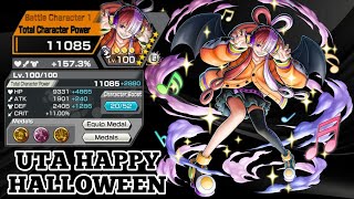 UTA HAPPY HALLOWEEN GAMEPLAY | ONE PIECE BOUNTY RUSH | OPBR