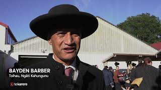 Taupunga Marae reopens after renovations; hosts kawe mate for Sir Bom Gillies