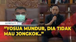 [FULL] Detik-detik Pembunuhan Yosua Versi Ricky Rizal: Sambo Suruh Jongkok, Yosua Hanya Mundur