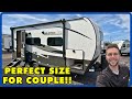 Couples Camper Under 5,000 Pounds! 2024 Forest River Flagstaff Micro Lite 21FBRS