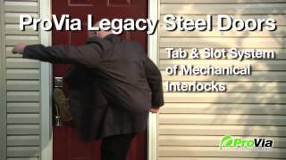 Extra Strength ProVia Legacy Steel Entry Doors