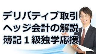 デリバティブ取引、ヘッジ会計【日商簿記１級独学応援　008】