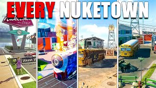 I explored EVERY Nuketown in Call of Duty History