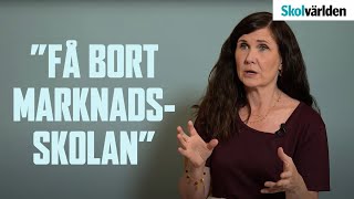 Märta Stenevi (MP): Elever blir produkter hos börsbolag