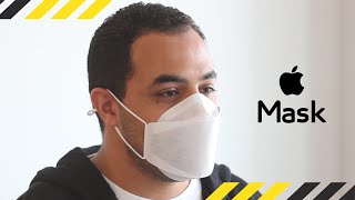 Apple mask vs Medical mask  - كمامة آبل قابلة للغسل والاستخدام لعدة مرات