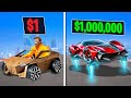 $1 to $1,000,000 Concept Car in GTA 5!