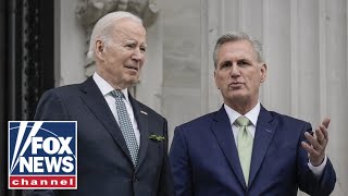 McCarthy recalls 'awkward' moment with Biden behind closed doors