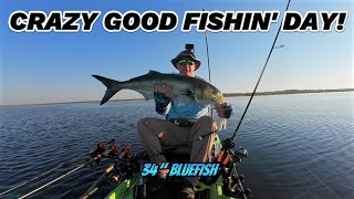 Want a Crazy Good Fishin Day? Watch This Salt-Water Slam Now!