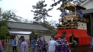 2014年 常滑市西之口祭り