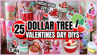 Dollar Tree VALENTINES DAY DIYS 2024 💕│DIYS that DON'T LOOK CHEAP! ($1.25 HACKS for 2024)