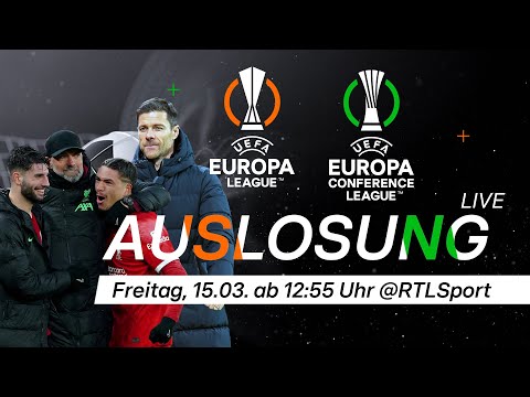 LIVE 🔴 Auslosung Viertelfinale Der UEFA Europa League & UEFA Europa ...