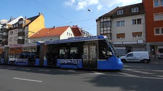 Straßenbahn Nürnberg 🇩🇪 • Testfahrt Avenio T1 (TW 2801)