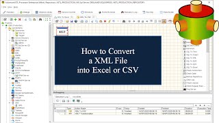 Convert XML To Excel or CSV | Advanced ETL Processor Tutorial 🎥