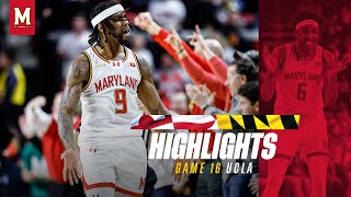 Maryland Men's Basketball Highlights | Maryland 79, UCLA 61