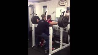 scott halliday 255kg raw squat