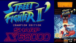 [X68K OST] Street Fighter II' Champion Edition MIDI Soundtrack | Roland SC-55 | X68000