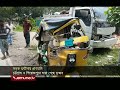 শিক্ষক নিয়োগ পরীক্ষা দিতে যাবার পথে সড়কে প্রাণ গেলো ২ জনের road accident