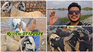 Chennai Retteri Goat Market 2024 | Detail Video-07.12.24| Saturday | #goat #sheep #chennai #india