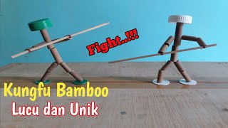 Cara Membuat Mainan Kung fu Dari Bambu | Bamboo Craft