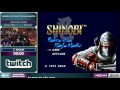 Shinobi III by keaur in 25:51 - AGDQ 2017 - Part 81