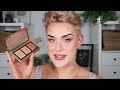 new natasha denona golden palette soft gold eyeshadow tutorial