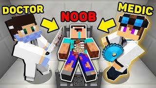 Minecraft NOOB vs PRO : SCARY SURGERY IN MINECRAFT! DOCTOR AND MEDIC ANIMATION!