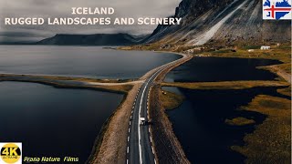 ICELAND | "The Land of Fire and Ice" with relaxing music ( 8k Ultra HD )