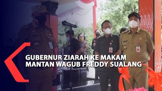 Gubernur Ziarah Ke Makam Mantan Wagub Freddy Sualang