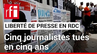 RDC : bilan négatif pour la presse sous Félix Tshisekedi, selon un rapport • RFI