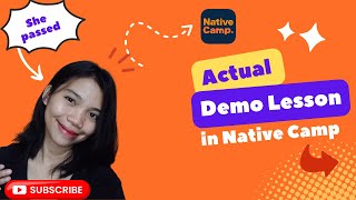 Native Camp Actual Demo Lesson