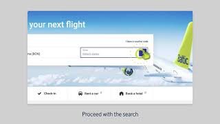 How to Book Tickets on airbaltic.com!