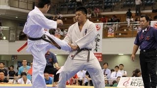 【新極真会】第26回全九州空手道選手権大会　一般上級の部準々決勝3 KARATE