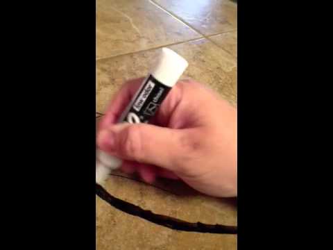 How to remove permanent marker off a tile! How to remove permanent marker off a tile!