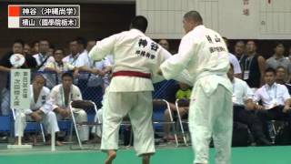 【男子個人戦100kg超級決勝】平成24年度全国高等学校総合体育大会（インターハイ）柔道競技大会｜柔道チャンネル