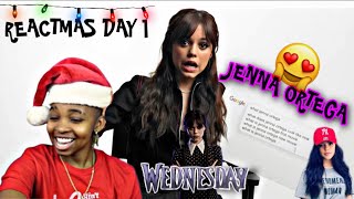 JENNA ORTEGA ANSWERS THE WEB'S MOST SEARCHED QUESTIONS ON WIRED (NEW CRUSH??)  |REACTMAS DAY 1|