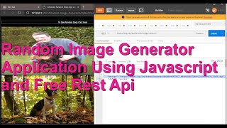 Random Image Generator Application Using Javascript and Rest api to generate random Dog's Images